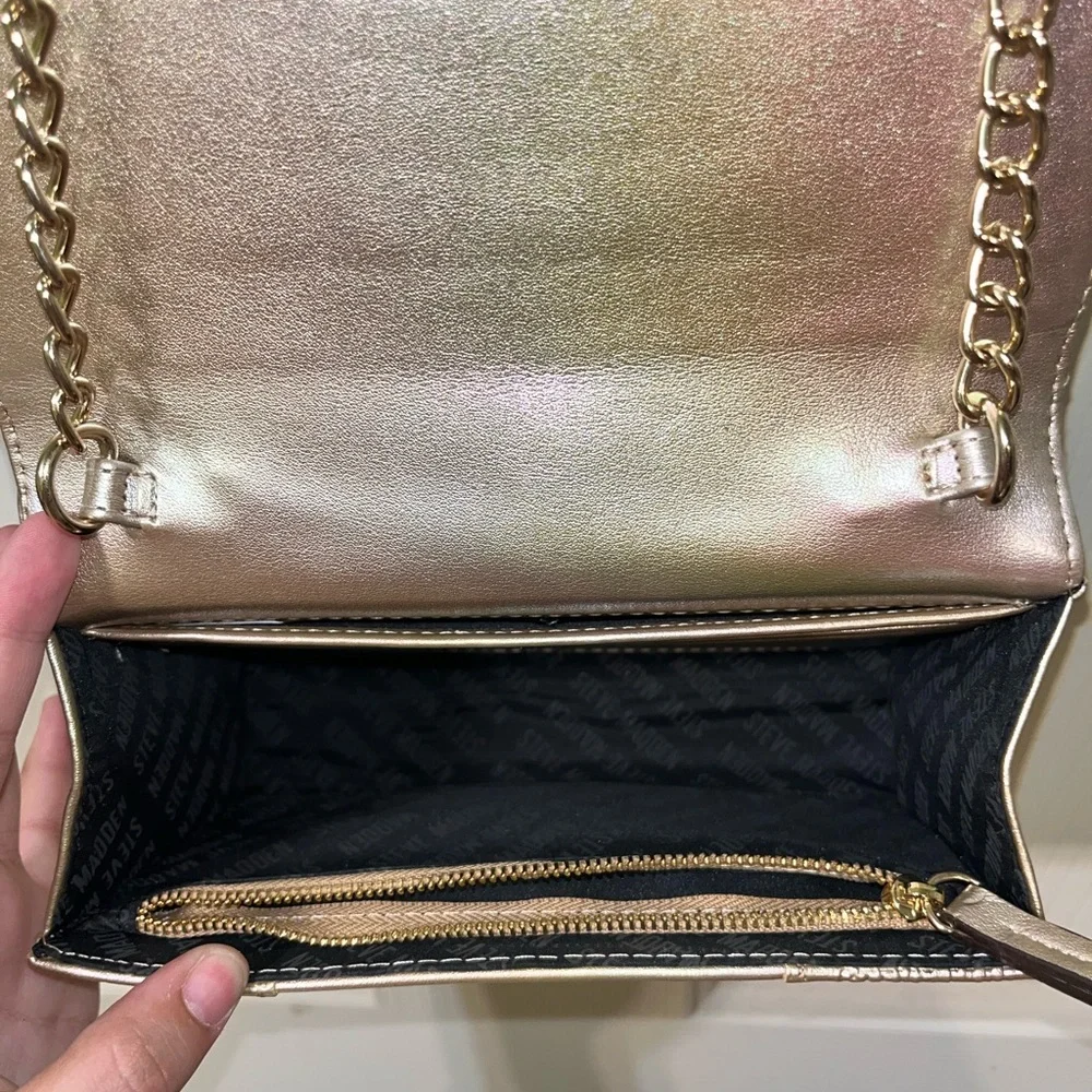 Steve Madden Metallic Crossbody Bag